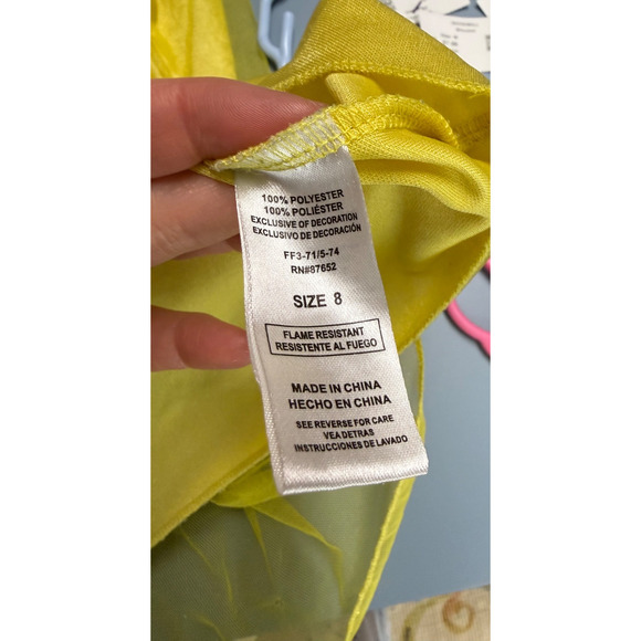 Snow White Dress Girls Sz 8 Nightgown Costume Disney Princess, 3041 - Picture 10 of 10